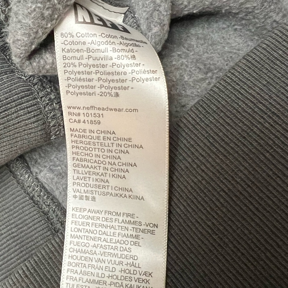 🆕Neff Lost In a Dream Pullover Hoodie. Medium NWOT - Picture 10 of 11